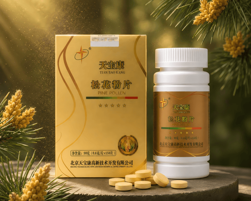 天宝康松花粉片